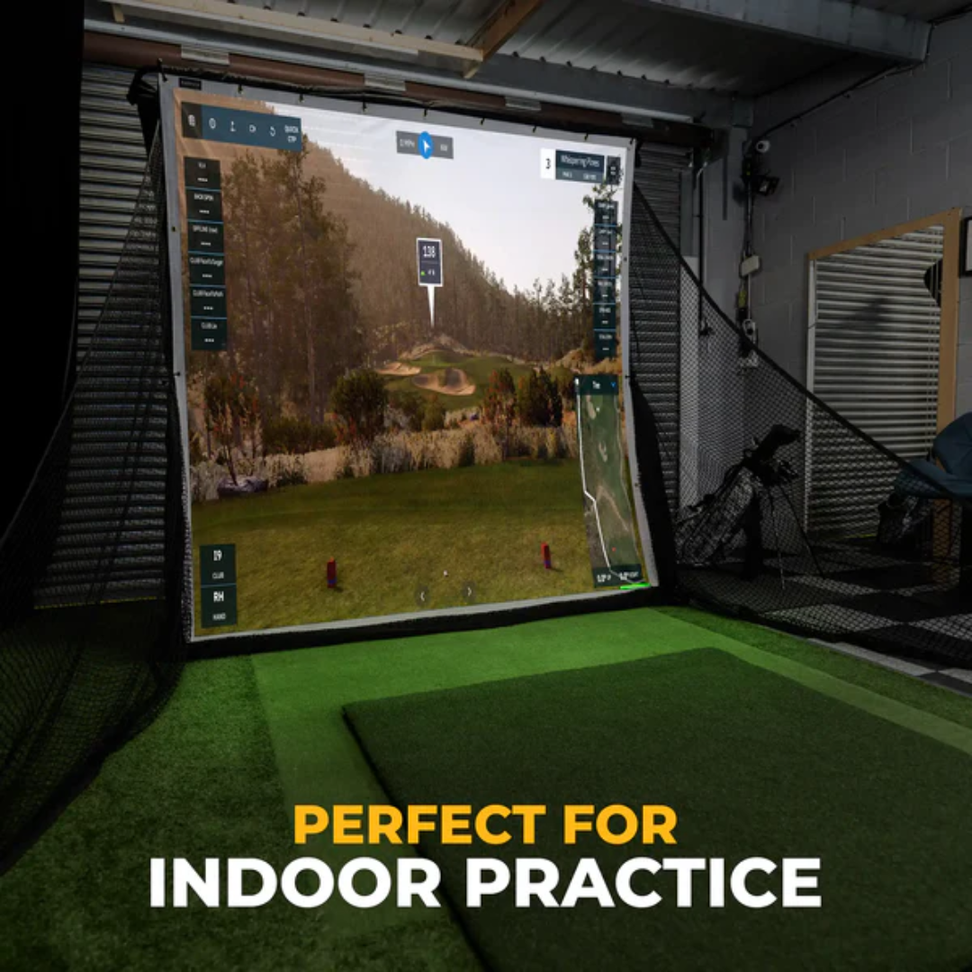 SimSpace Impact Screen + Bungee Cords for Deluxe Practice Net