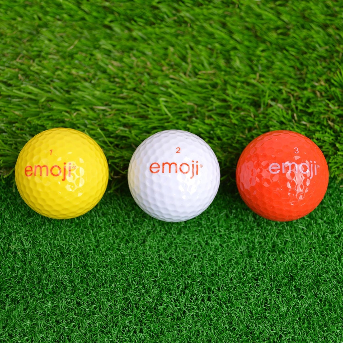 EMOJI 12PK GOLF BALLS (12 Designs)
