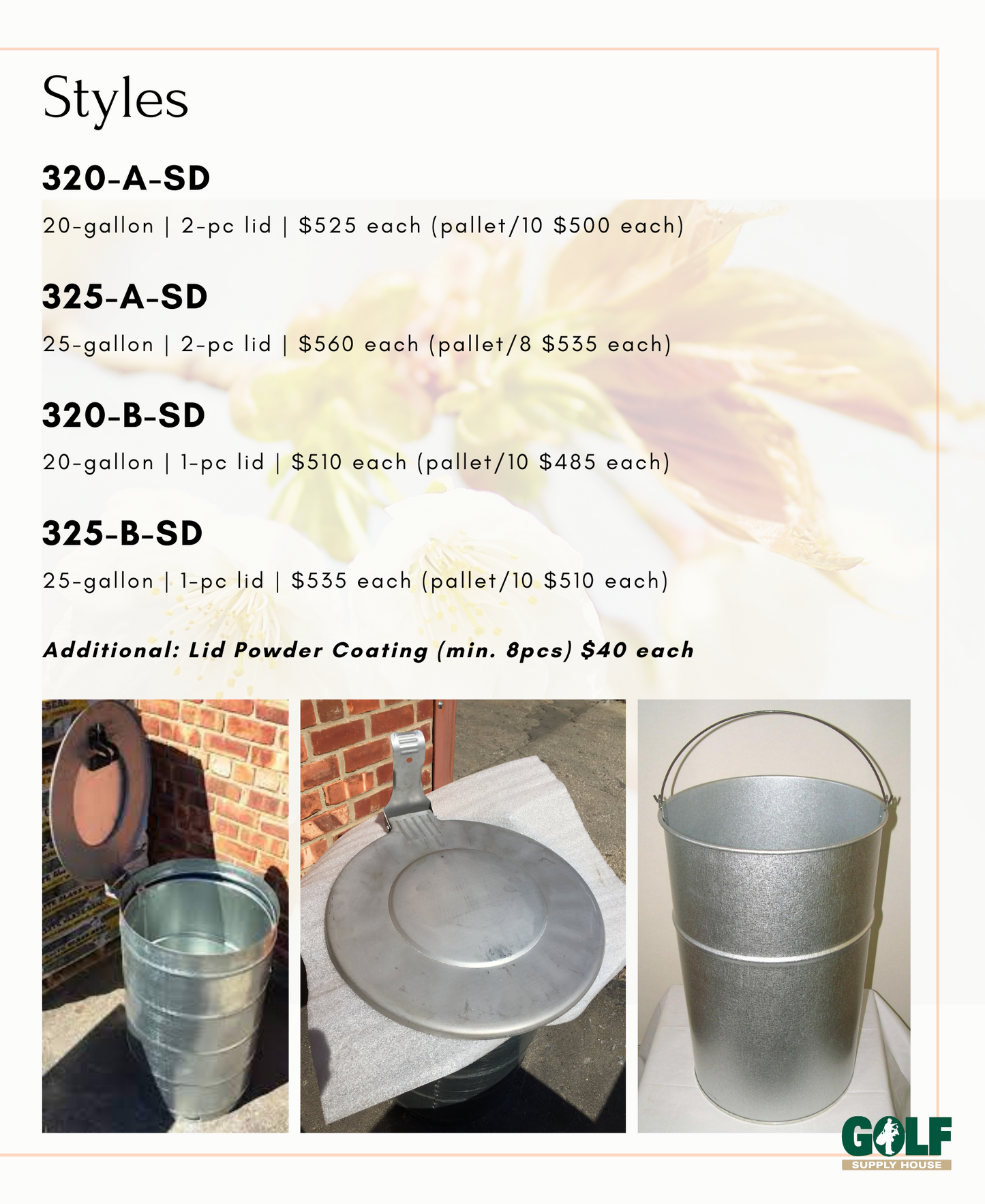 In-Ground Trash Can