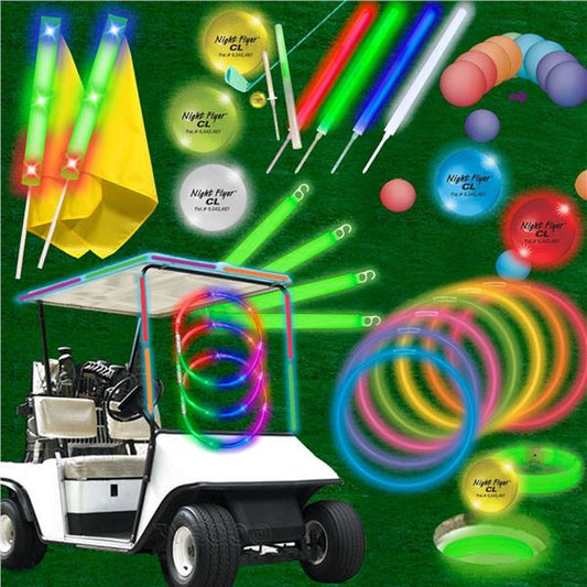 Night Golf Package with Led Ball