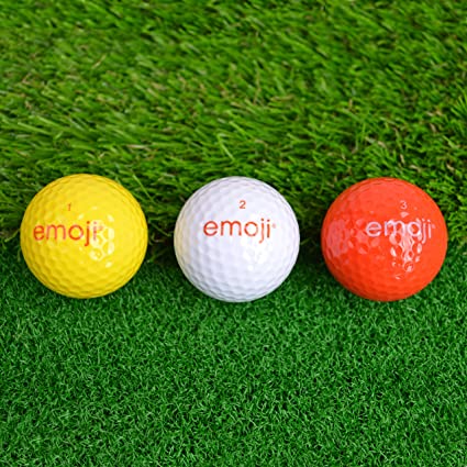 EMOJI 6PK GOLF BALLS (6 Designs)