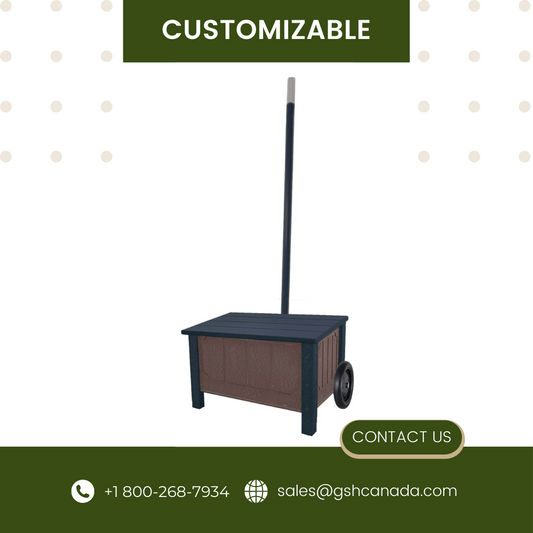 Divot Mix Box on Wheels