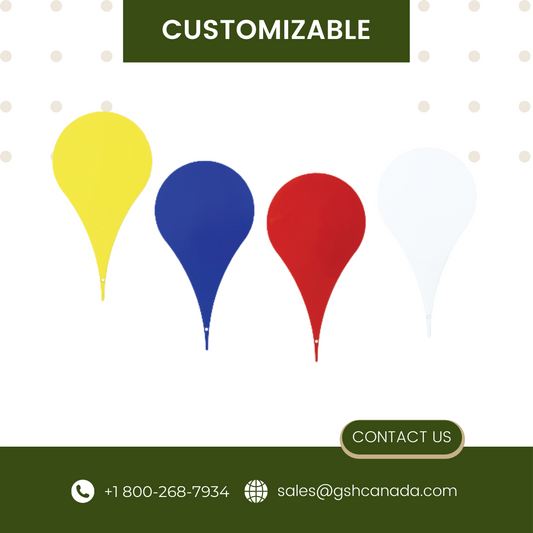 4” Tear Drop Tee Marker