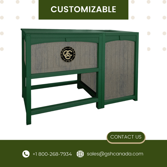 Ice Chest Station & Top Load Trash