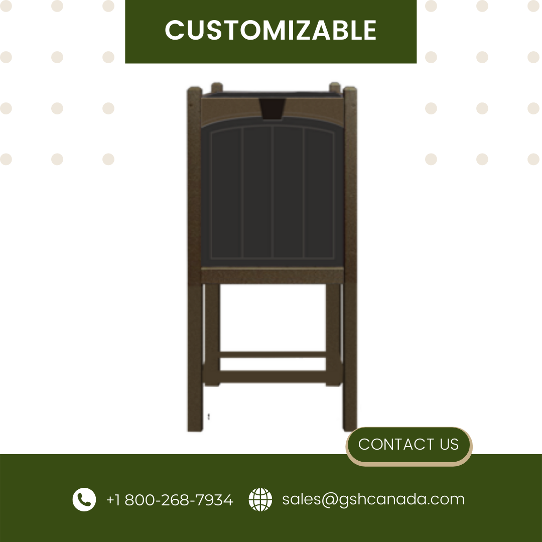Raised Square Club Washer