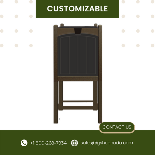 Raised Square Club Washer