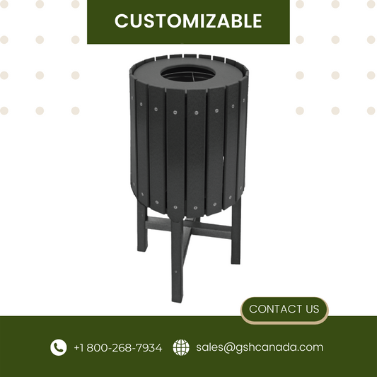 Raised Round Slatted Washer