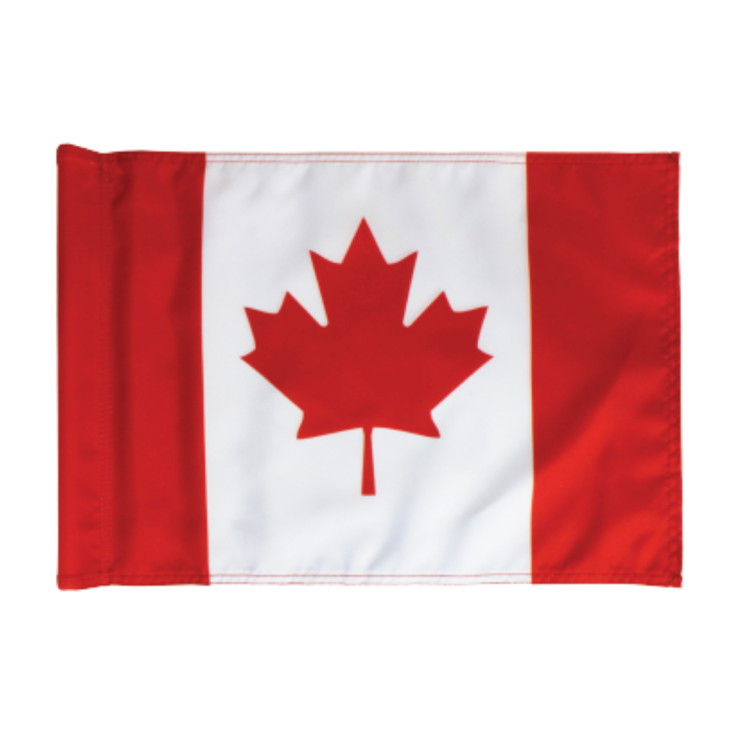 Canadian Flag 6"x 8" Nylon, Double Sided, Dye Sub