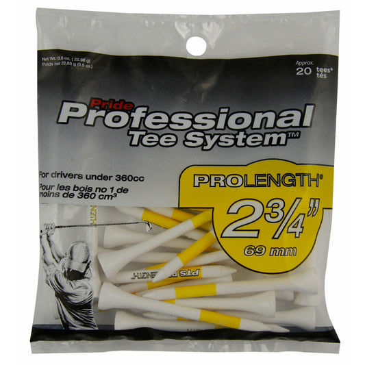 Pride Performance Wood Golf Tees