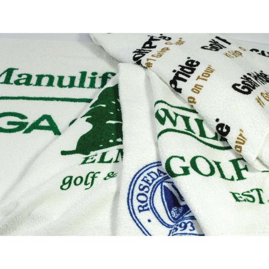 CUSTOMIZED ITEM: Logo Caddy Towels