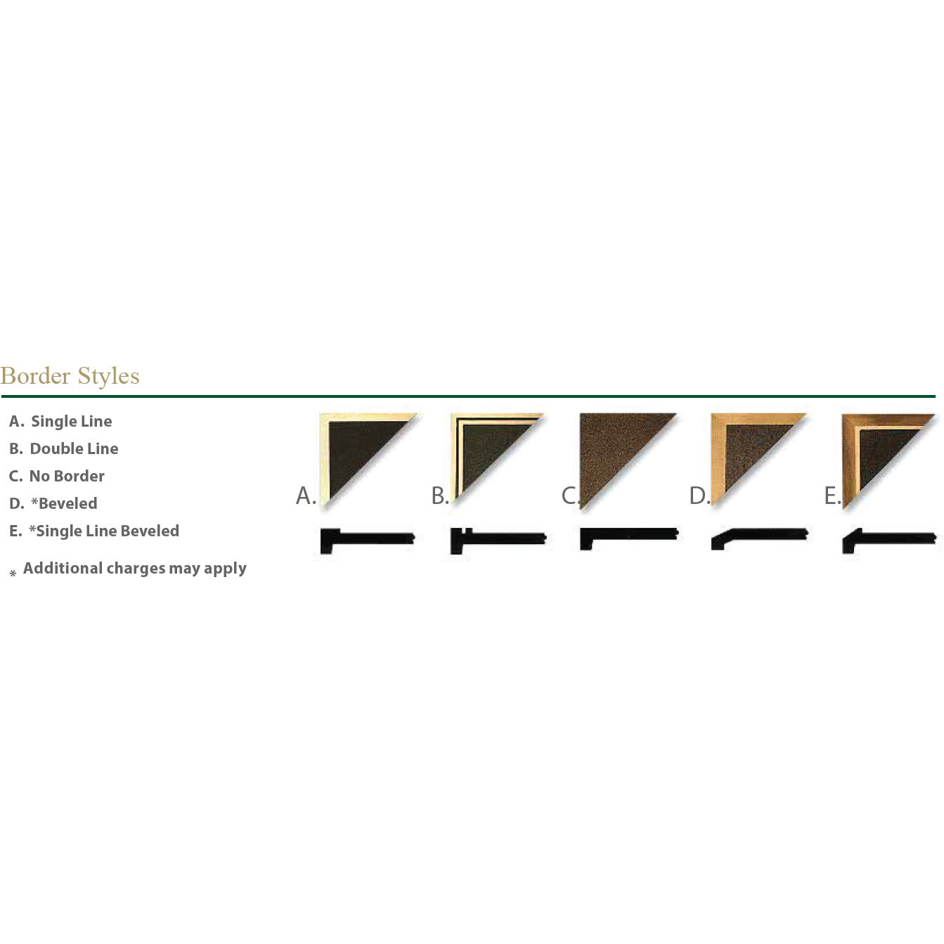 CUSTOMIZED ITEM: Cast Metal Tee Signs