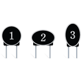 CUSTOMIZED ITEM: Cast Aluminum Spike Marker (Single-sided)