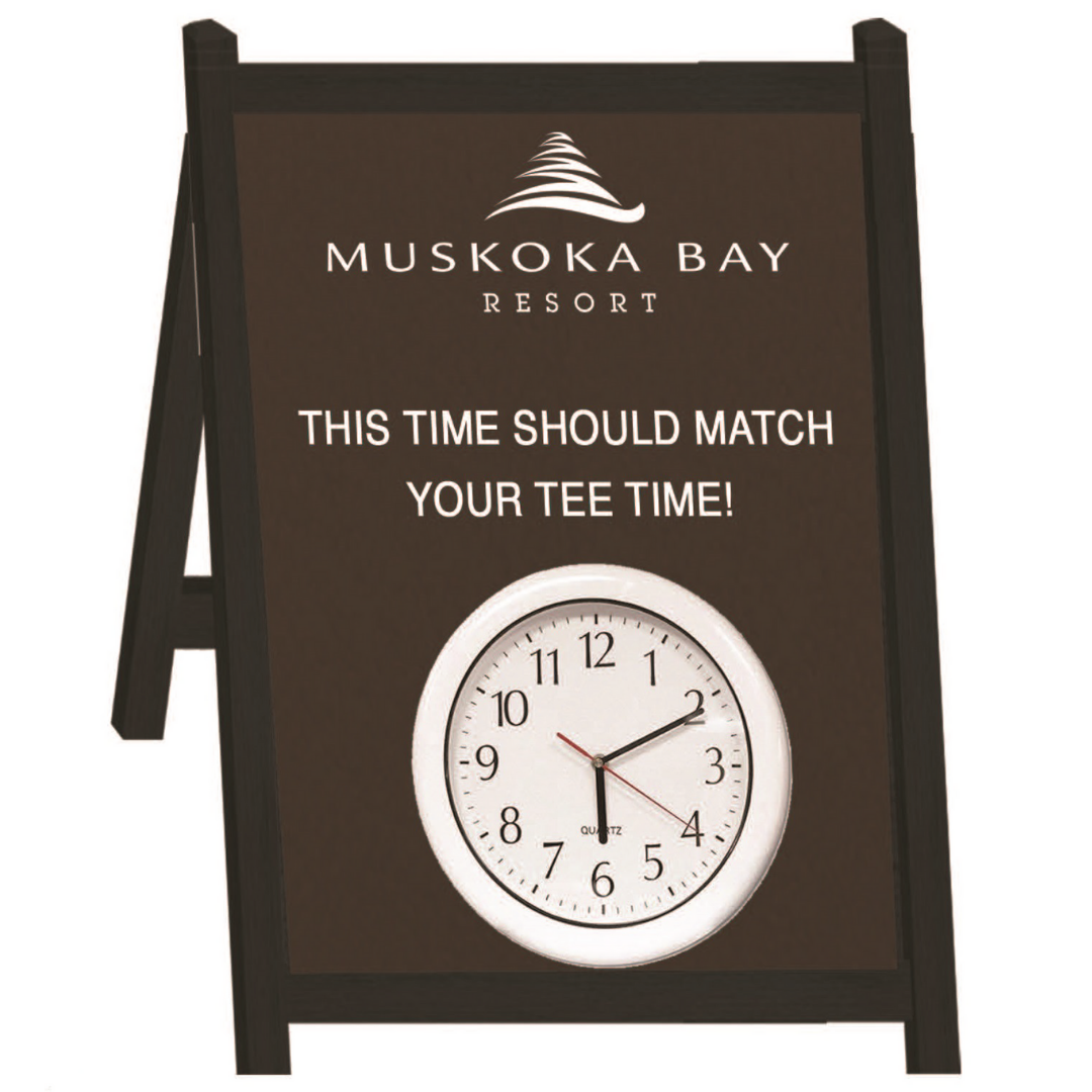 Easel Clock