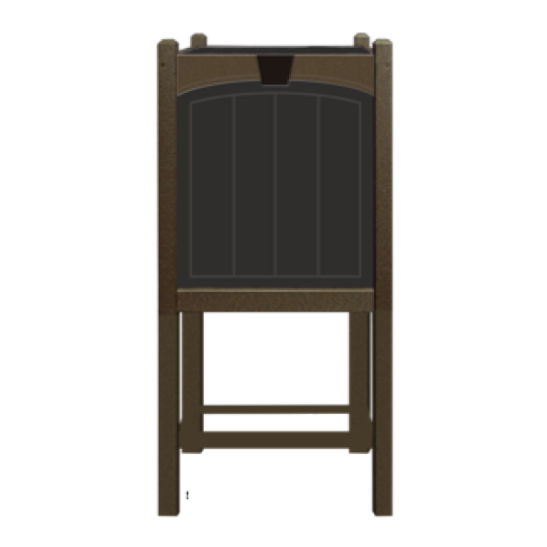 Raised Square Club Washer