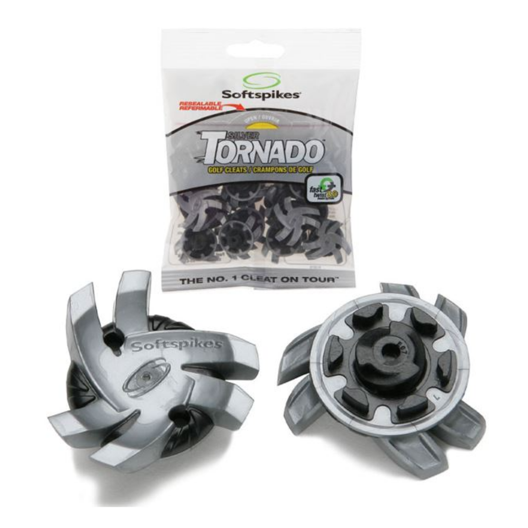 Softspikes Silver Tornado Cleat - Fast Twist 3.0