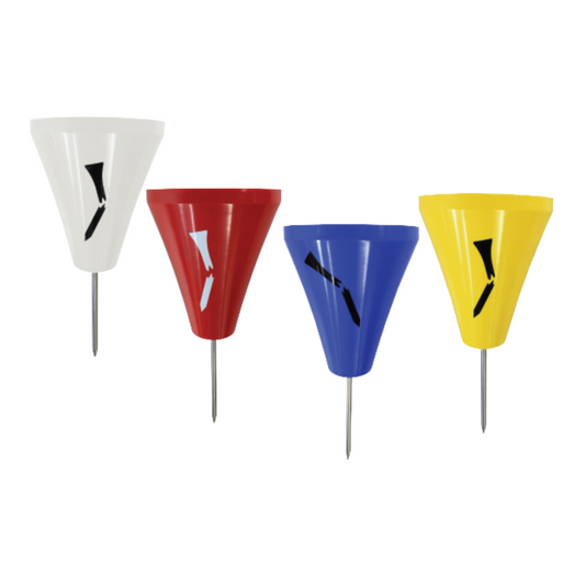 Plastic Broken Tee Caddy