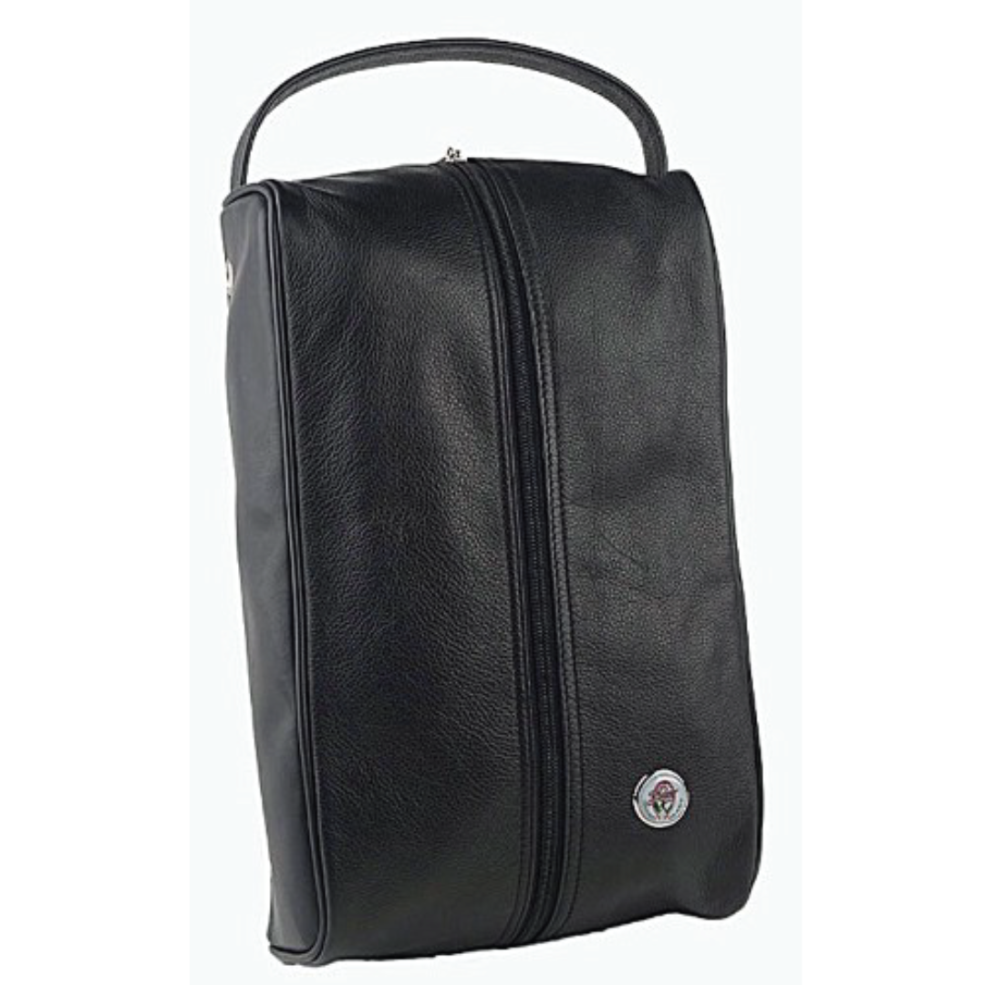 Leather Golf Shoe Bag