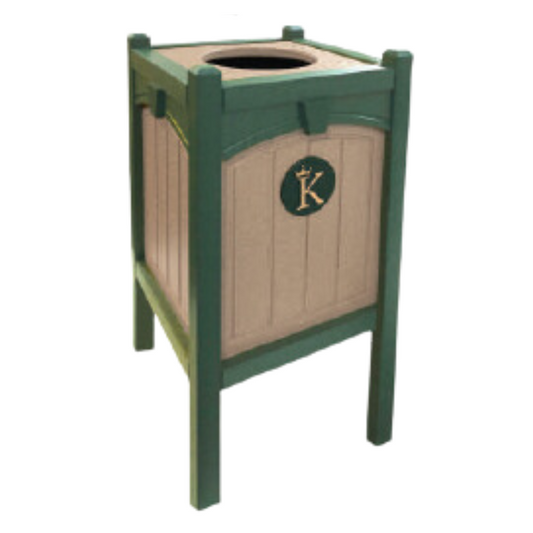 Raised Square with Water Bucket