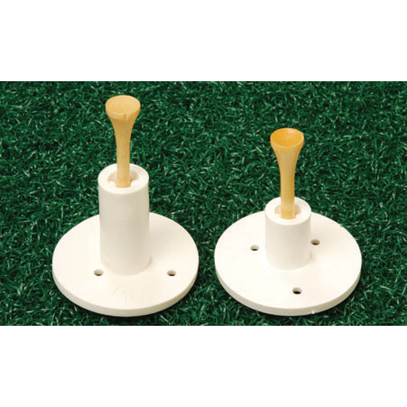 Rubber Tees - Wood Tee Holder