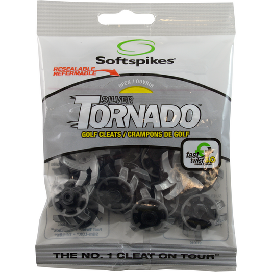 Softspikes Silver Tornado Cleat - Fast Twist 3.0