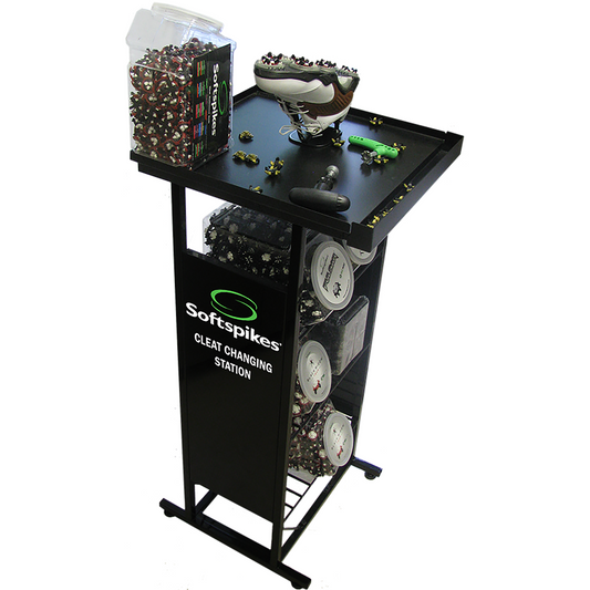 Cleat Display-Softspikes Cleat Changing Station