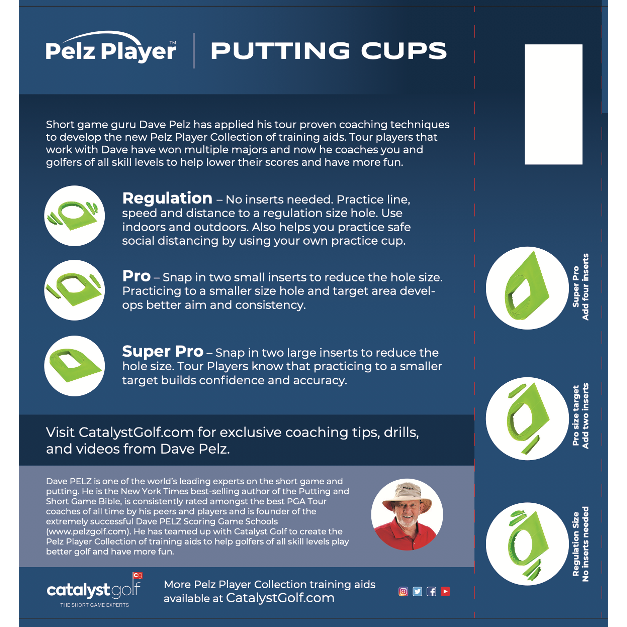 Pelz Player Training Aids - Putting Cups