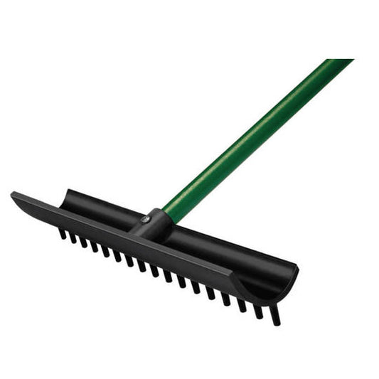 Rake - 15" Tour Smooth II/54" Green Composite Handle