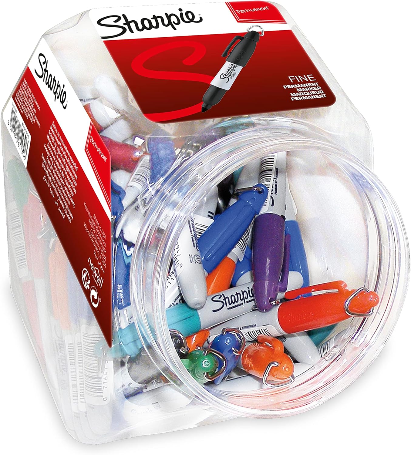 Sharpie Mini Display Fishbowl (72 Pieces Per Bowl)