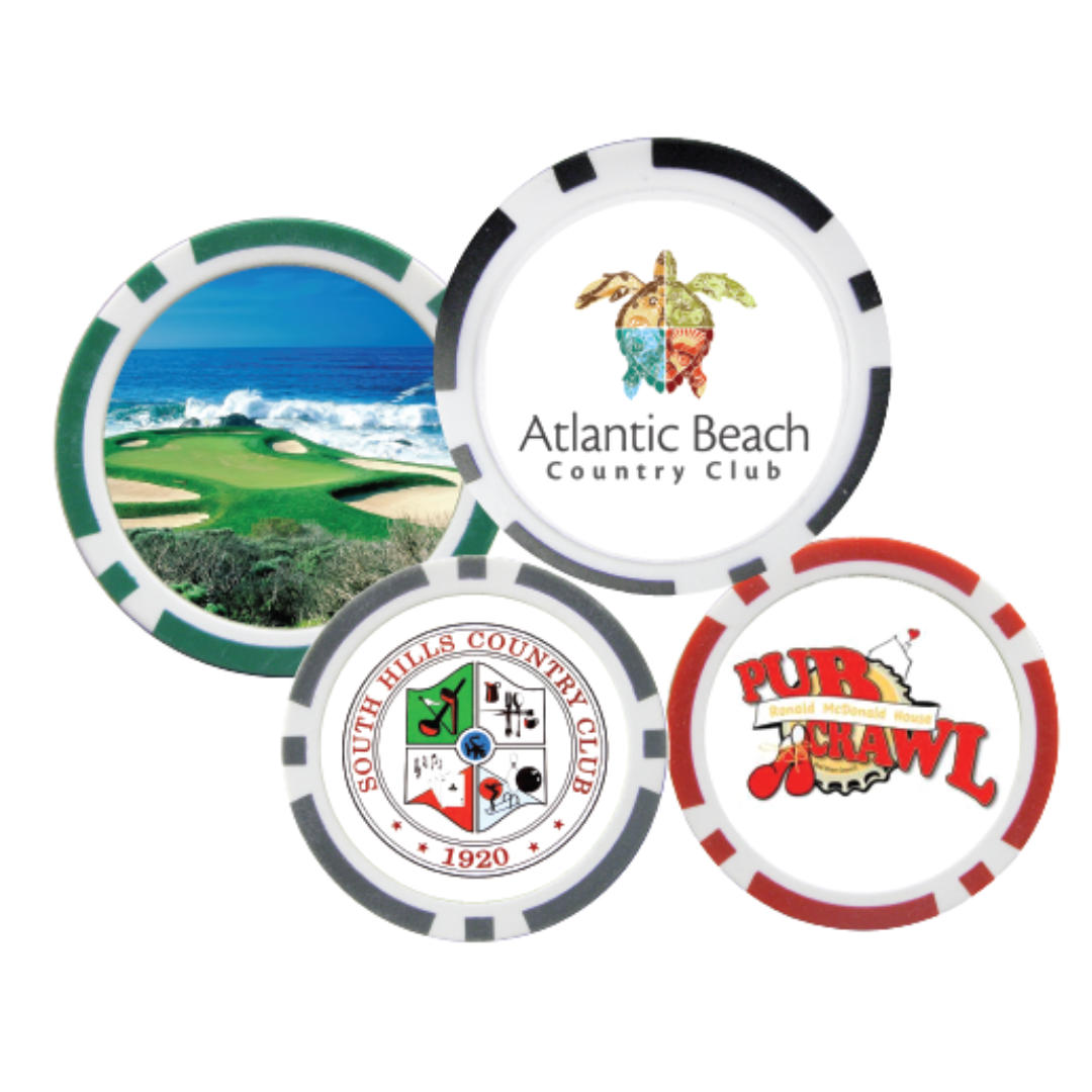 CUSTOMIZED ITEM: Pride Sports Printed Poker Chip Ball Markers