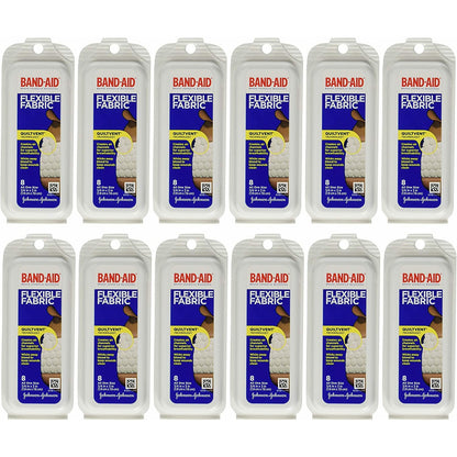 BAND-AID TRAVEL PACK FABRIC - BOX OF 12 PACKS