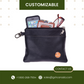 Leather Valuables Zippered Case