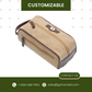 Leather Trimmed Travel Shave Kit