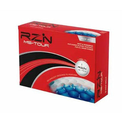 RZN MS-Tour Yellow Golf Balls 12pk