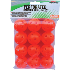 Foam Practice Golf Balls 12-Count, Yellow