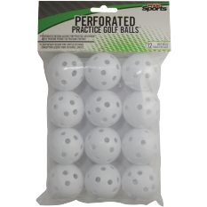 Foam Practice Golf Balls 12-Count, Yellow