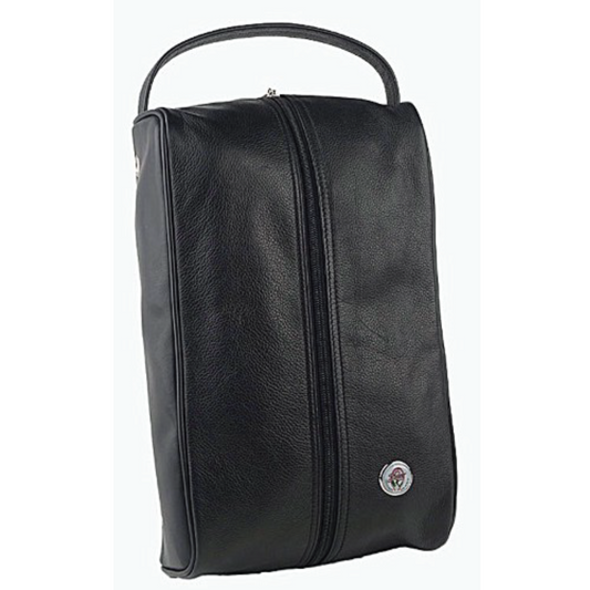 Leather Golf Shoe Bag