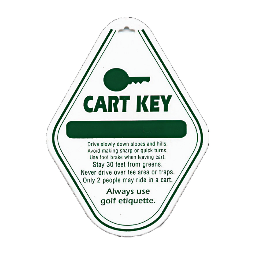Cart Key Tag