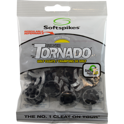 Softspikes Silver Tornado Cleat - Fast Twist 3.0